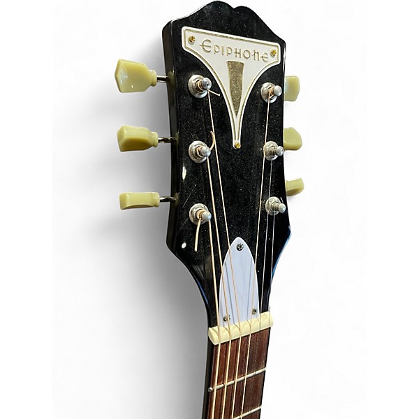 Used Epiphone PRO-1 Ebony Acoustic Guitar