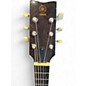 Used Yamaha FG75 Natural Acoustic Guitar