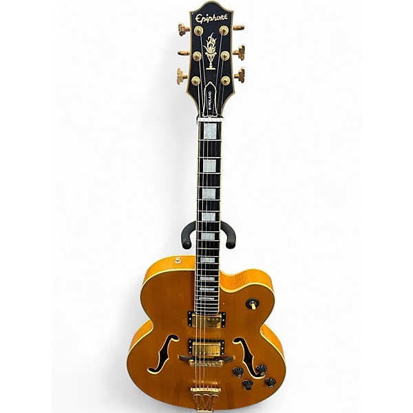 Used Epiphone ELITIST BYRDLAND Natural Hollow Body Electric Guitar