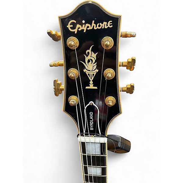 Used Epiphone ELITIST BYRDLAND Natural Hollow Body Electric Guitar