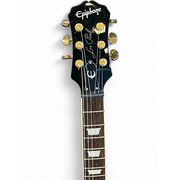 Used Epiphone Les Paul Custom Limited Edition Cherry Sunburst Solid Body Electric Guitar