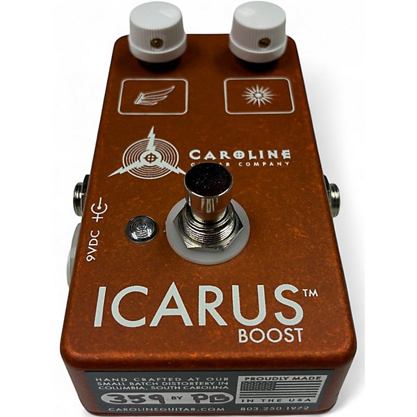 Used Caroline Guitar Company ICARUS BOOST Effect Pedal