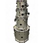 Used Mapex 4 Piece Saturn Evolution Birch Iridium Silver Drum Kit thumbnail