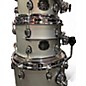 Used Mapex 4 Piece Saturn Evolution Birch Iridium Silver Drum Kit