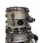 Used Mapex 4 Piece Saturn Evolution Birch Iridium Silver Drum Kit