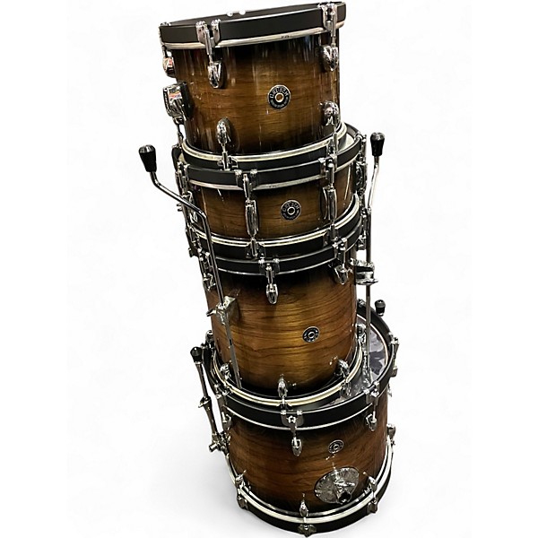 Used Gretsch Drums 4 Piece Catalina Special Edition Walnut/Maple Walnut Burst Drum Kit