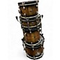 Used Gretsch Drums 4 Piece Catalina Special Edition Walnut/Maple Walnut Burst Drum Kit thumbnail
