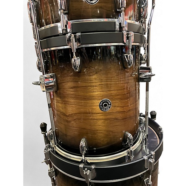 Used Gretsch Drums 4 Piece Catalina Special Edition Walnut/Maple Walnut Burst Drum Kit
