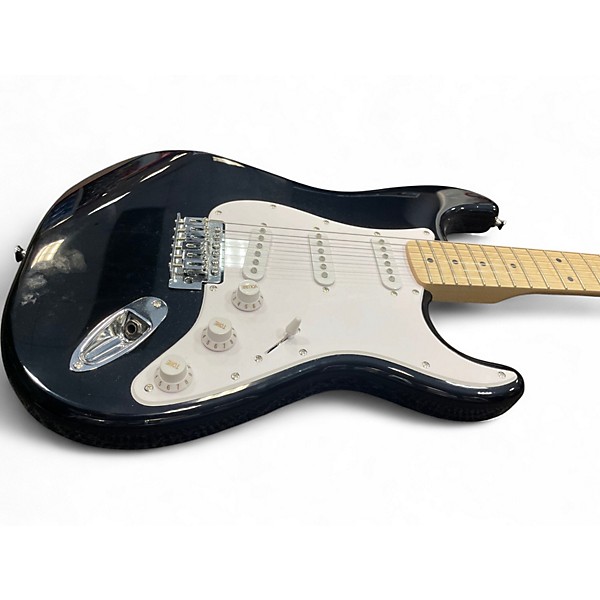 Used Squier Affinity Stratocaster Black Solid Body Electric Guitar