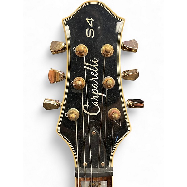 Used Carparelli s4 tiger burst Solid Body Electric Guitar