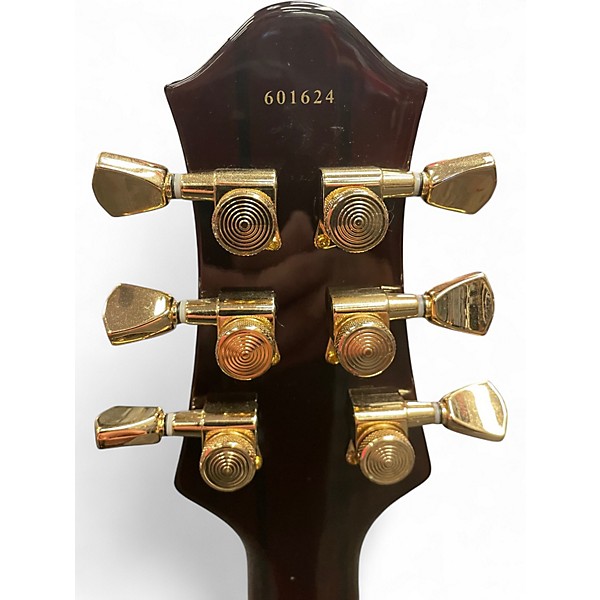 Used Carparelli s4 tiger burst Solid Body Electric Guitar