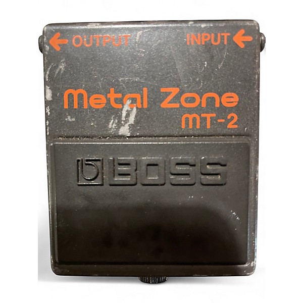 Used BOSS MT2 Metal Zone Distortion Effect Pedal
