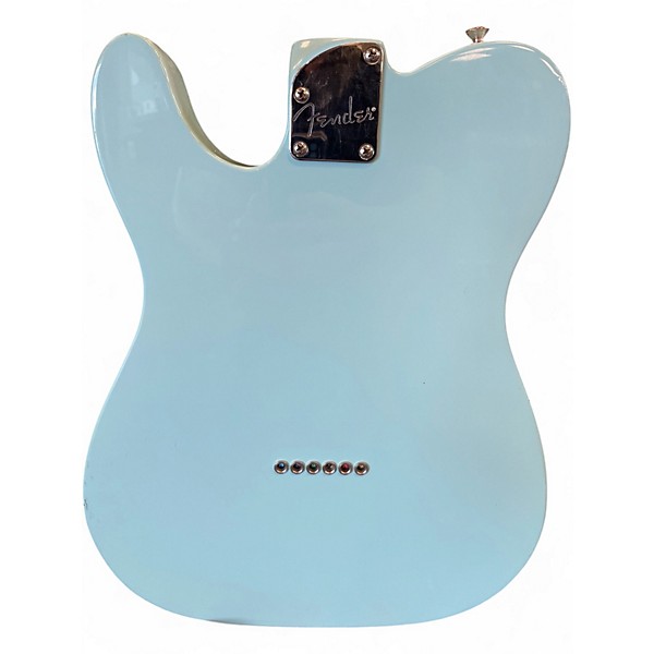 Used Fender Deluxe Nashville Telecaster Daphne Blue Solid Body Electric Guitar