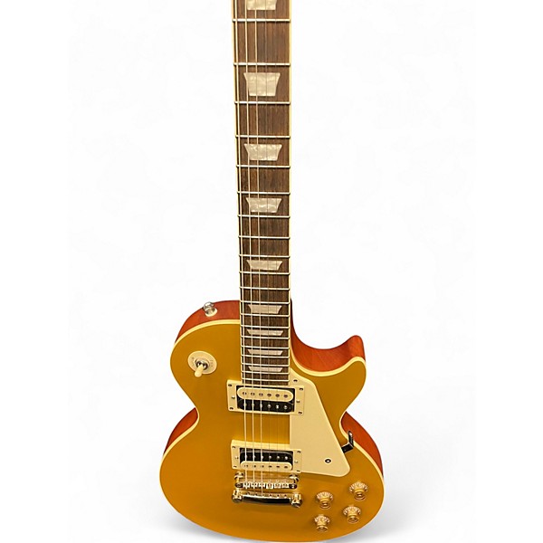 Used Epiphone Les Paul Traditional Pro IV goldtop Solid Body Electric Guitar