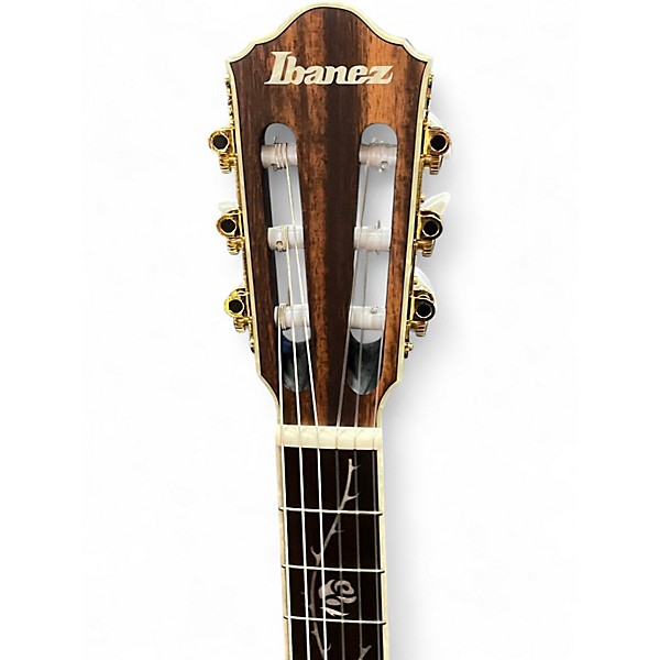 Used Ibanez TOD10N-TKF TIM HENSON TRANS BLACK Classical Acoustic Electric Guitar