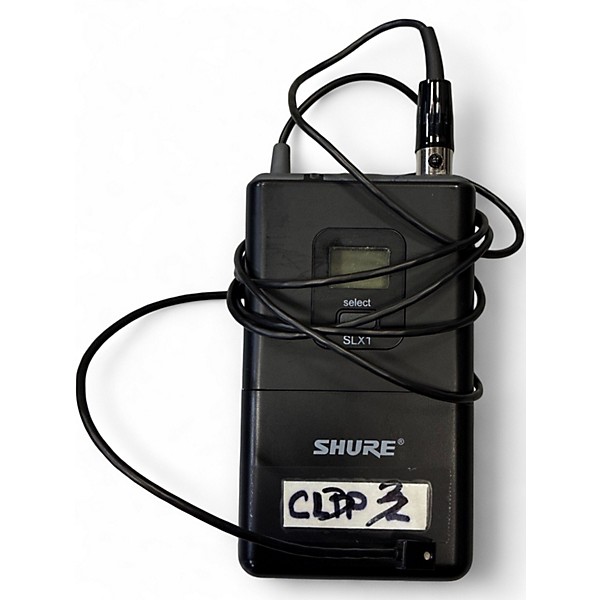 Used Shure SLX4 WIRELESS Lavalier Wireless System