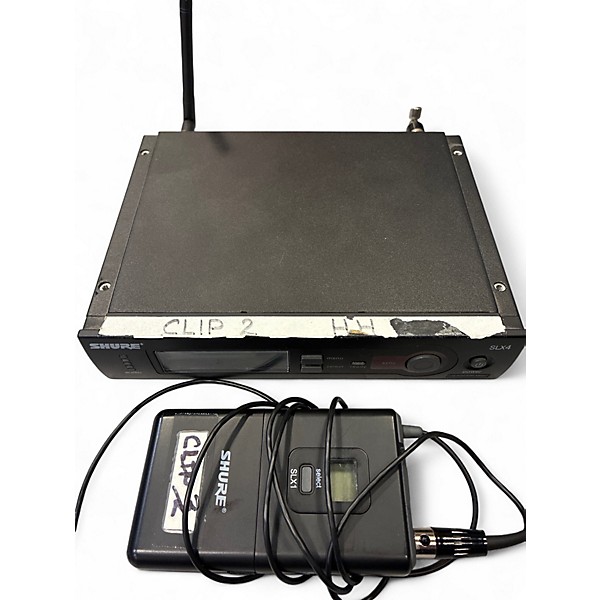 Used Shure SLX4 WIRELESS Lavalier Wireless System
