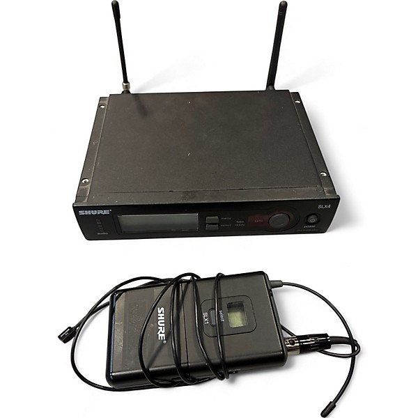 Used Shure SLX4 WIRELESS Lavalier Wireless System
