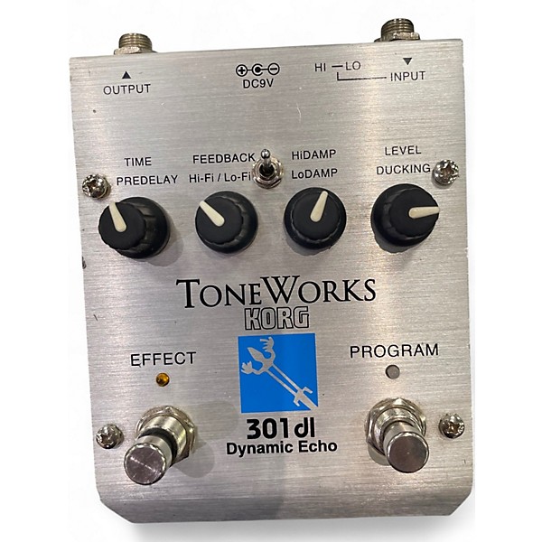 Used KORG ToneWorks 301dl Dynamic Echo Effect Pedal