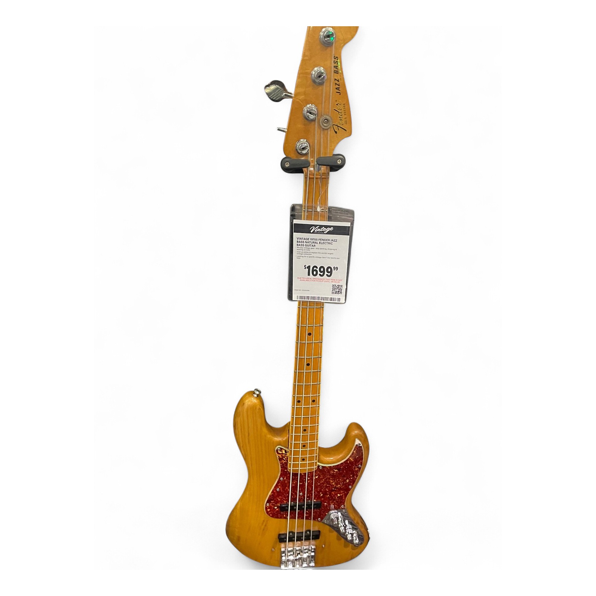 Fender USA 70's jazz bass ヴィンテージベース Vintage 1970s Fender Jazz Bass Natural Electric Bass Guitar