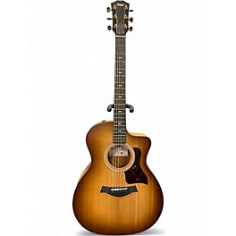 Used Taylor 114ce Sunset Boulevard Sunburst Acoustic Electric Guitar