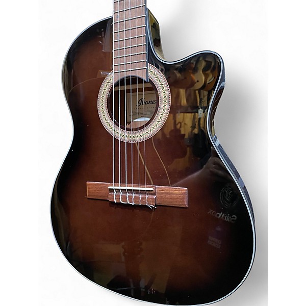 Used Ibanez GA35TC VIOLIN BURST Classical Acoustic Electric Guitar
