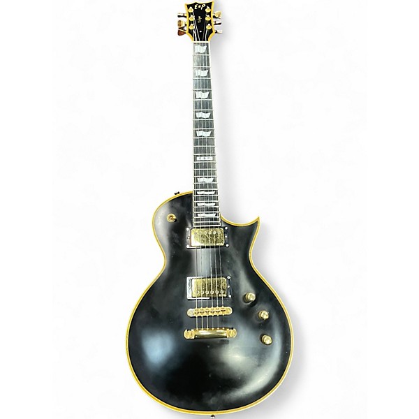 Used 2010 ESP Eclipse II Standard BLACK TUX Solid Body Electric Guitar