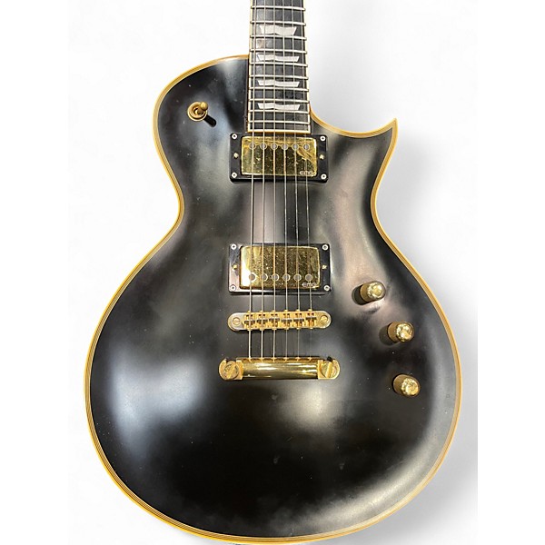 Used 2010 ESP Eclipse II Standard BLACK TUX Solid Body Electric Guitar