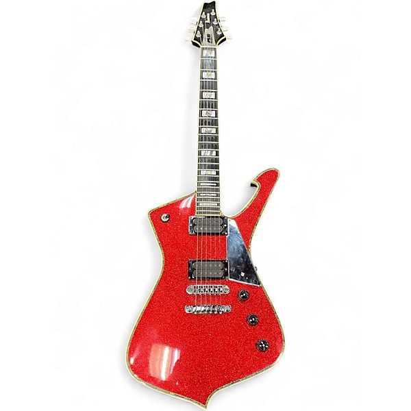 Used 1992 Ibanez IC500 Iceman VEGAS Candy Apple Red Solid Body Electric Guitar