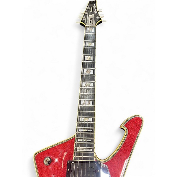Used 1992 Ibanez IC500 Iceman VEGAS Candy Apple Red Solid Body Electric Guitar