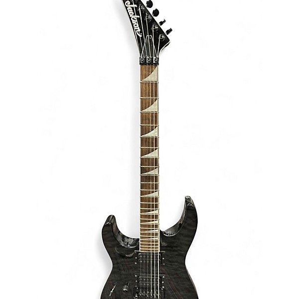 Used Jackson SLX LH Trans Black Solid Body Electric Guitar