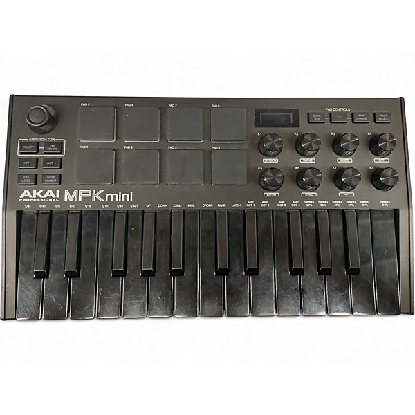 Used Akai Professional MPK Mini MIDI Controller