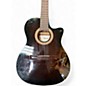 Used Ibanez GA35TCE Dark Violin Burst Classical Acoustic Electric Guitar