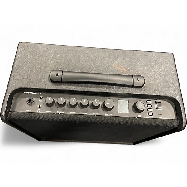 Used Fender Mustang LT50 50W 1x12 Guitar Combo Amp