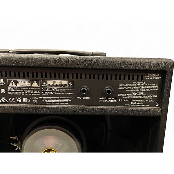Used Fender Mustang LT50 50W 1x12 Guitar Combo Amp