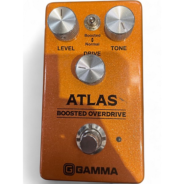 Used GAMMA Atlas Boosted Overdrive Effect Pedal