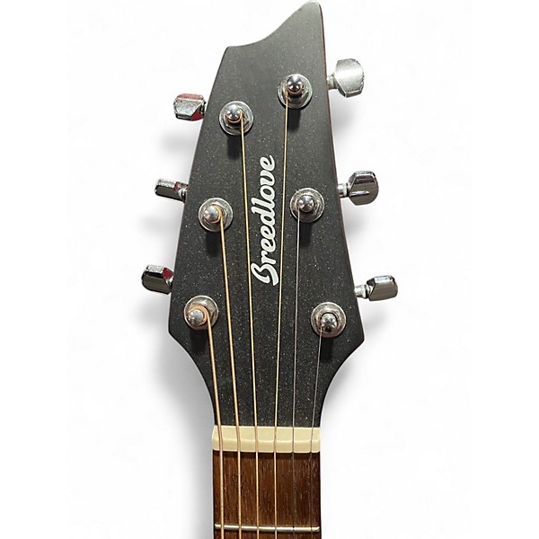 Used Breedlove Discovery Concert Natural Acoustic Guitar