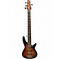 Used Ibanez SR405 5 String Trans Brown Electric Bass Guitar thumbnail