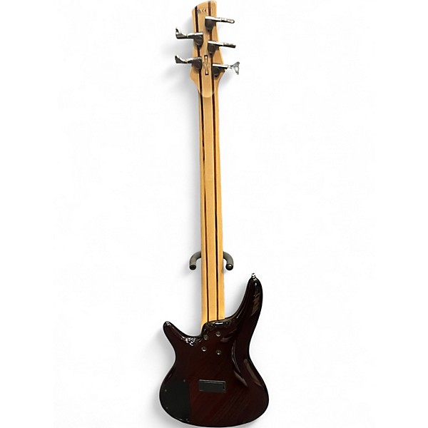 Used Ibanez SR405 5 String Trans Brown Electric Bass Guitar