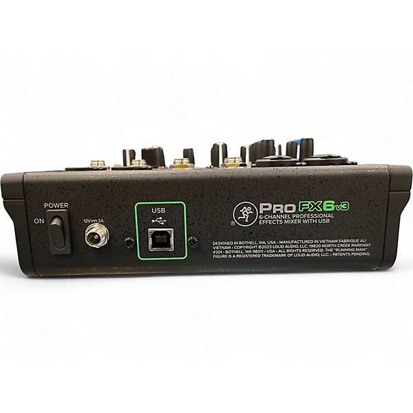 Used Mackie PROFX6V3 Unpowered Mixer