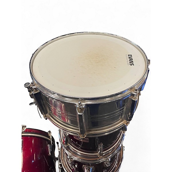 Used Yamaha 5 Piece Stage Series 5000 MIJ Red Drum Kit