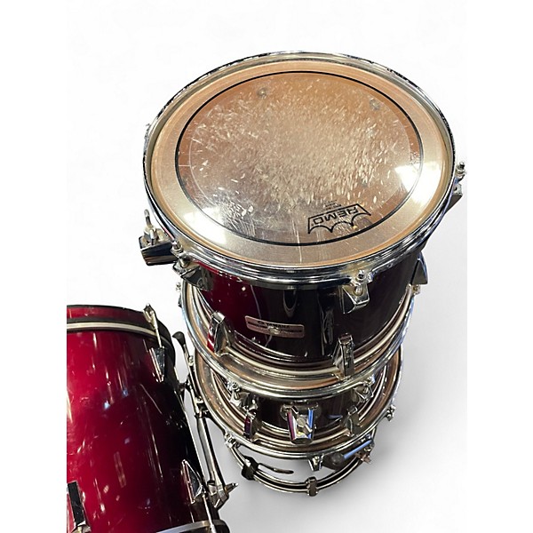 Used Yamaha 5 Piece Stage Series 5000 MIJ Red Drum Kit