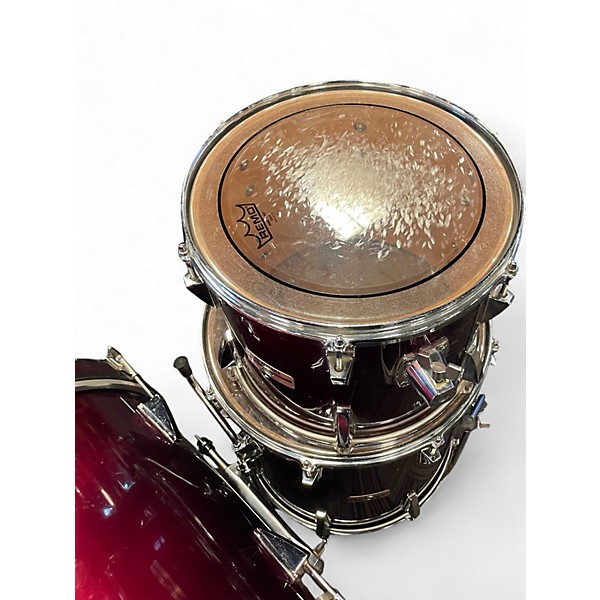 Used Yamaha 5 Piece Stage Series 5000 MIJ Red Drum Kit