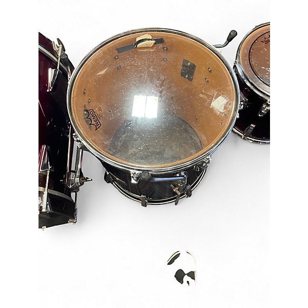 Used Yamaha 5 Piece Stage Series 5000 MIJ Red Drum Kit