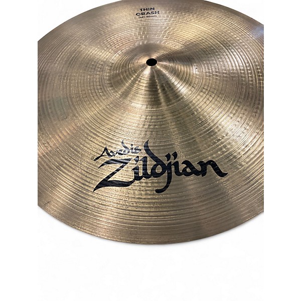 Used Zildjian 16in AVEDIS THIN CRASH Cymbal