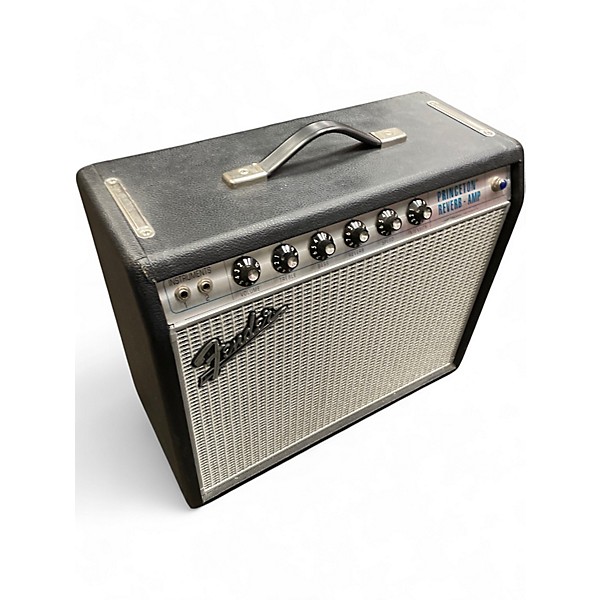 Used Fender 1968 Custom Princeton Reverb 12W 1x10 Tube Guitar Combo Amp