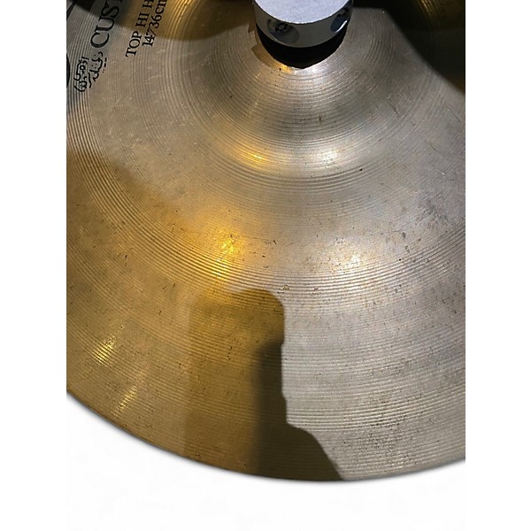 Used Zildjian 14in A Custom Hi Hat Pair Cymbal
