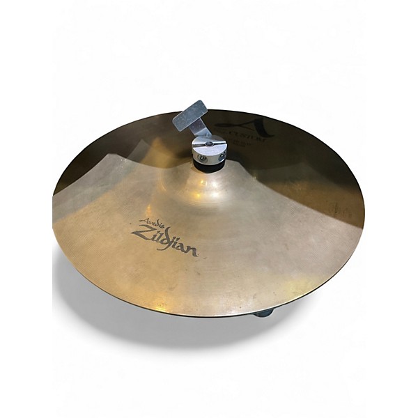 Used Zildjian 14in A Custom Hi Hat Pair Cymbal