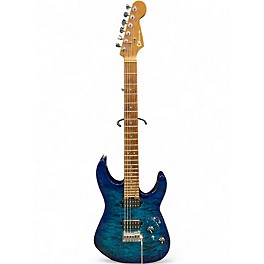Used Charvel pro mod dk2 hh blue Solid Body Electric Guitar