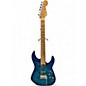 Used Charvel pro mod dk2 hh blue Solid Body Electric Guitar thumbnail